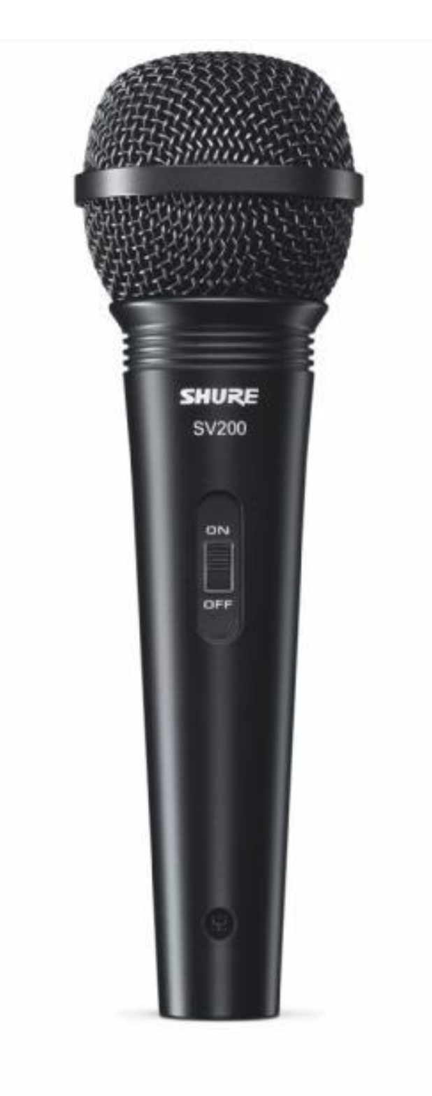 1 db Shure SV 200 mikrofon